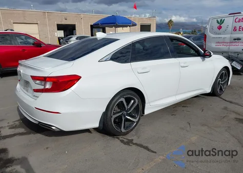 2018 Honda Accord Sport из США, поврежденный, VIN 1HGCV1F33JA179279